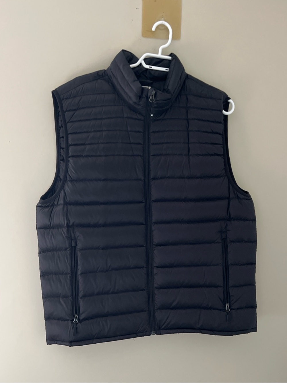32 Degrees Heat Black Packable Down Puffer Vest Men’s Large
